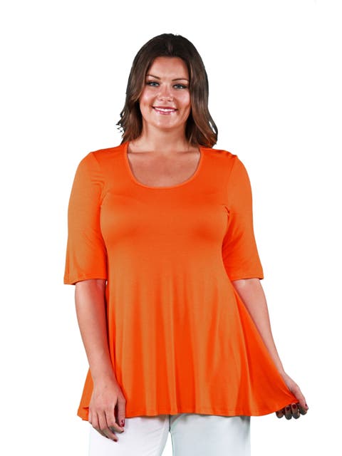 Elbow Swing Tunic Top