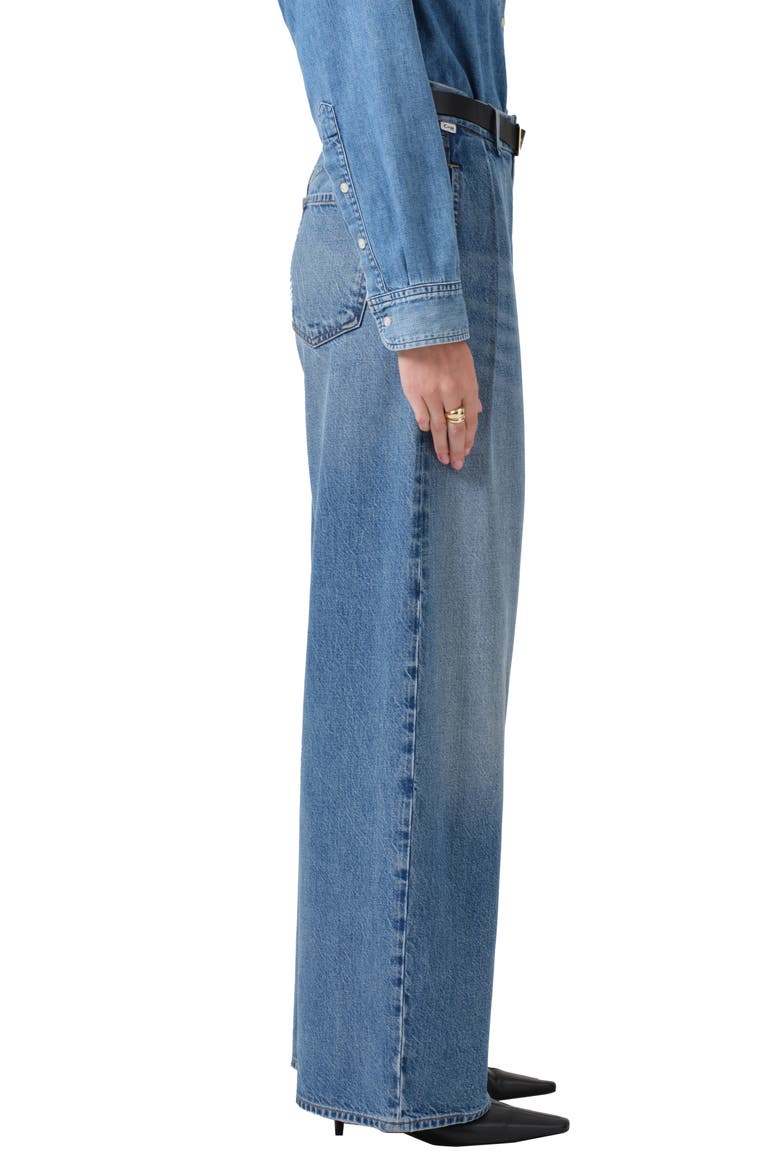 Petra Pleated Nonstretch Jeans, Alternate, color, NENSI