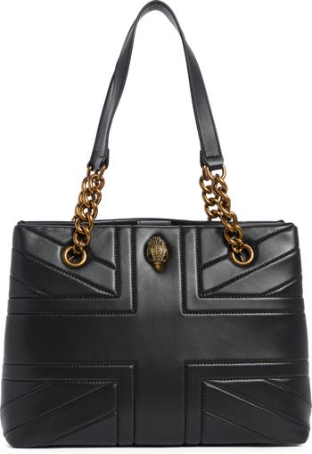 Kensington Union Jack Leather Tote Bag