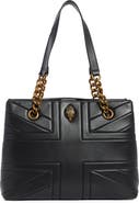 Kurt Geiger London Kensington Union Jack Leather Tote Bag