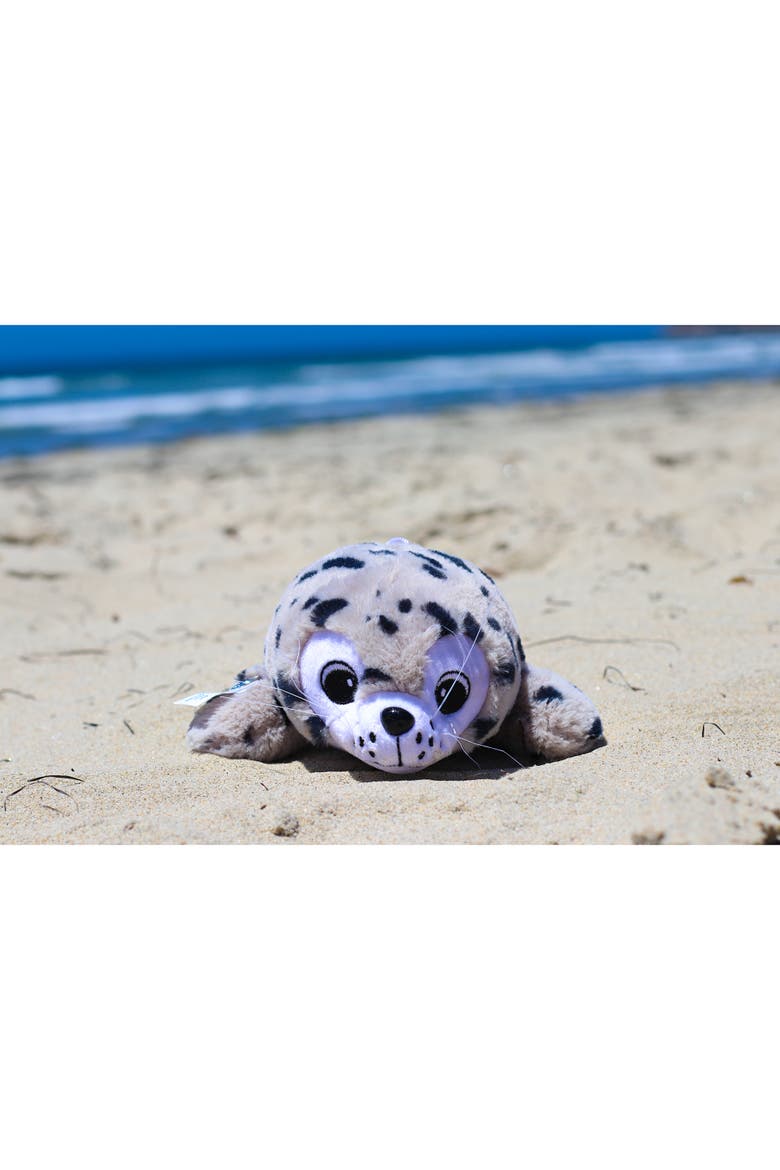Sammy The Seal 12" Stuffed Plush Toy w/ Animal Sounds, Alternate, color, Multicolored