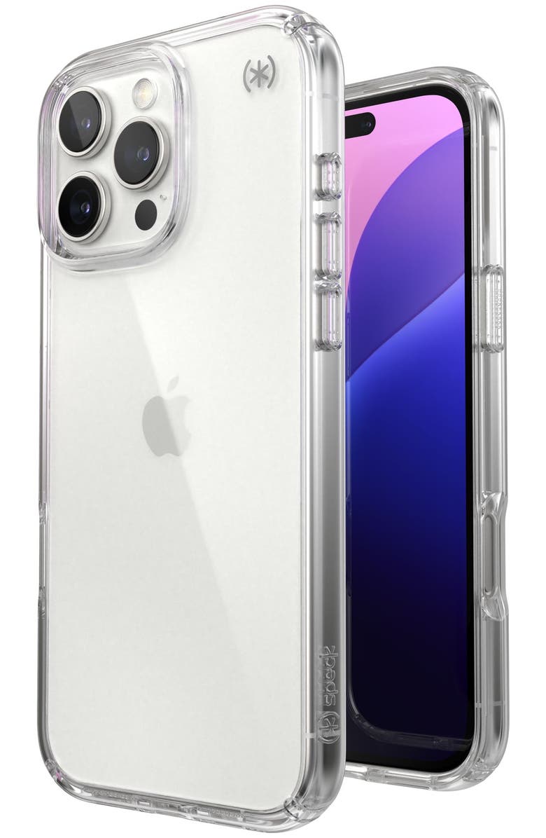 Speck Presidio Perfect Clear Case for Apple iPhone 16 Pro Max, Alternate, color, Clear