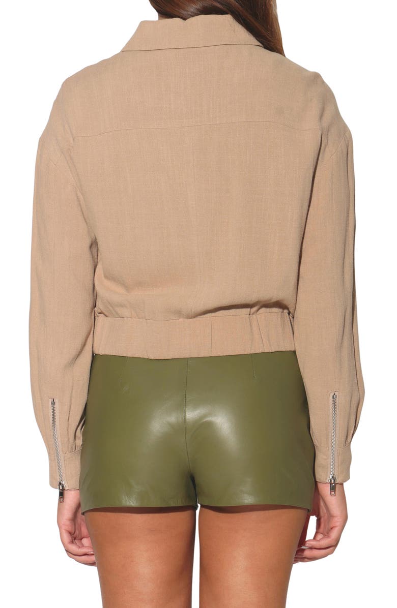 Walter Baker Charlize Jacket, Alternate, color, Straw