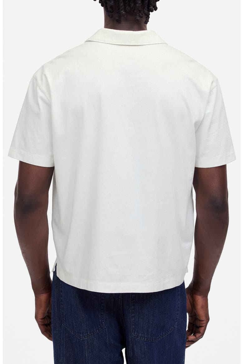 The Vintage Cotton Polo, Alternate, color, SOFT WHITE