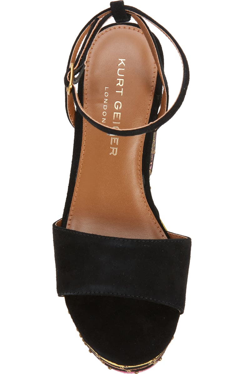 Kurt Geiger London Shoreditch Rainbow Platform Sandal, Alternate, color,