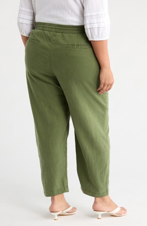 Caslonr Caslon(r) Pull-on Barrel Pants In Green