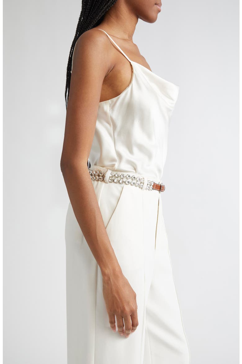 Marta Silk Camisole, Alternate, color, IVORY