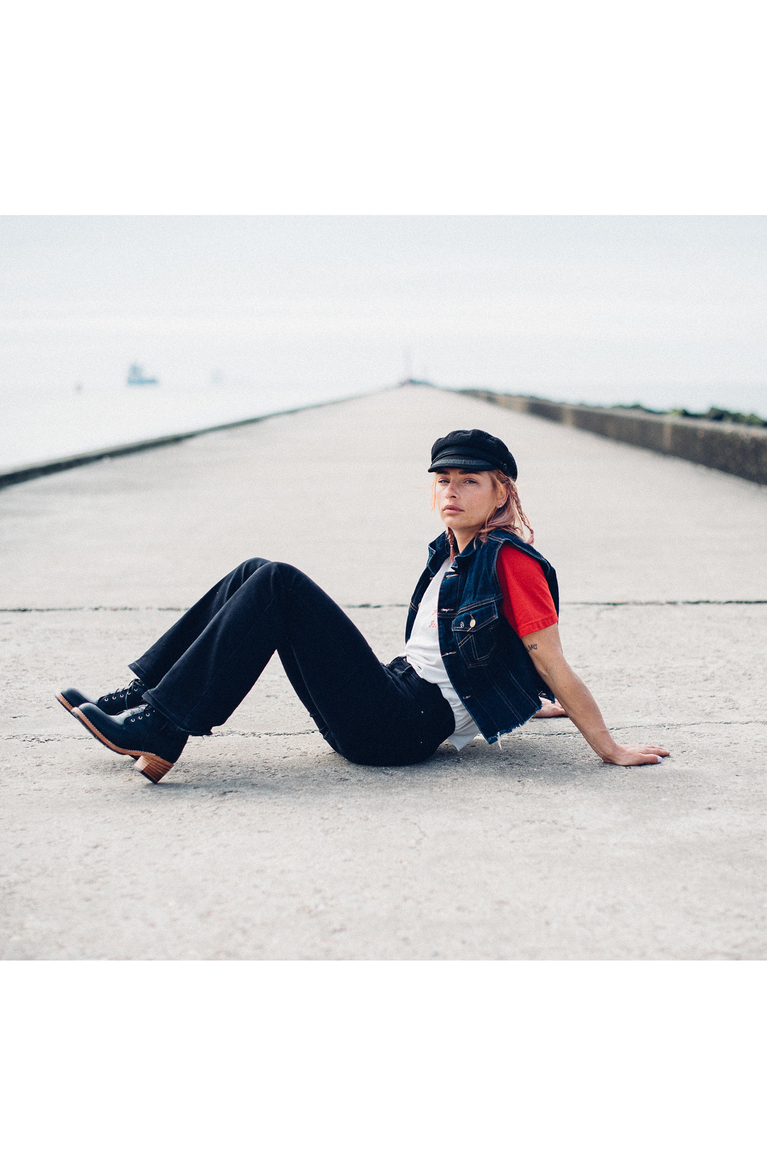 Red Wing Clara Boot, Alternate, color, 