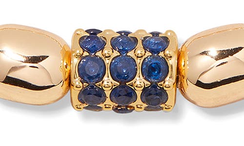 Brook & York Brook And York Brei Birthstone Beaded Stretch Bracelet In Gold September