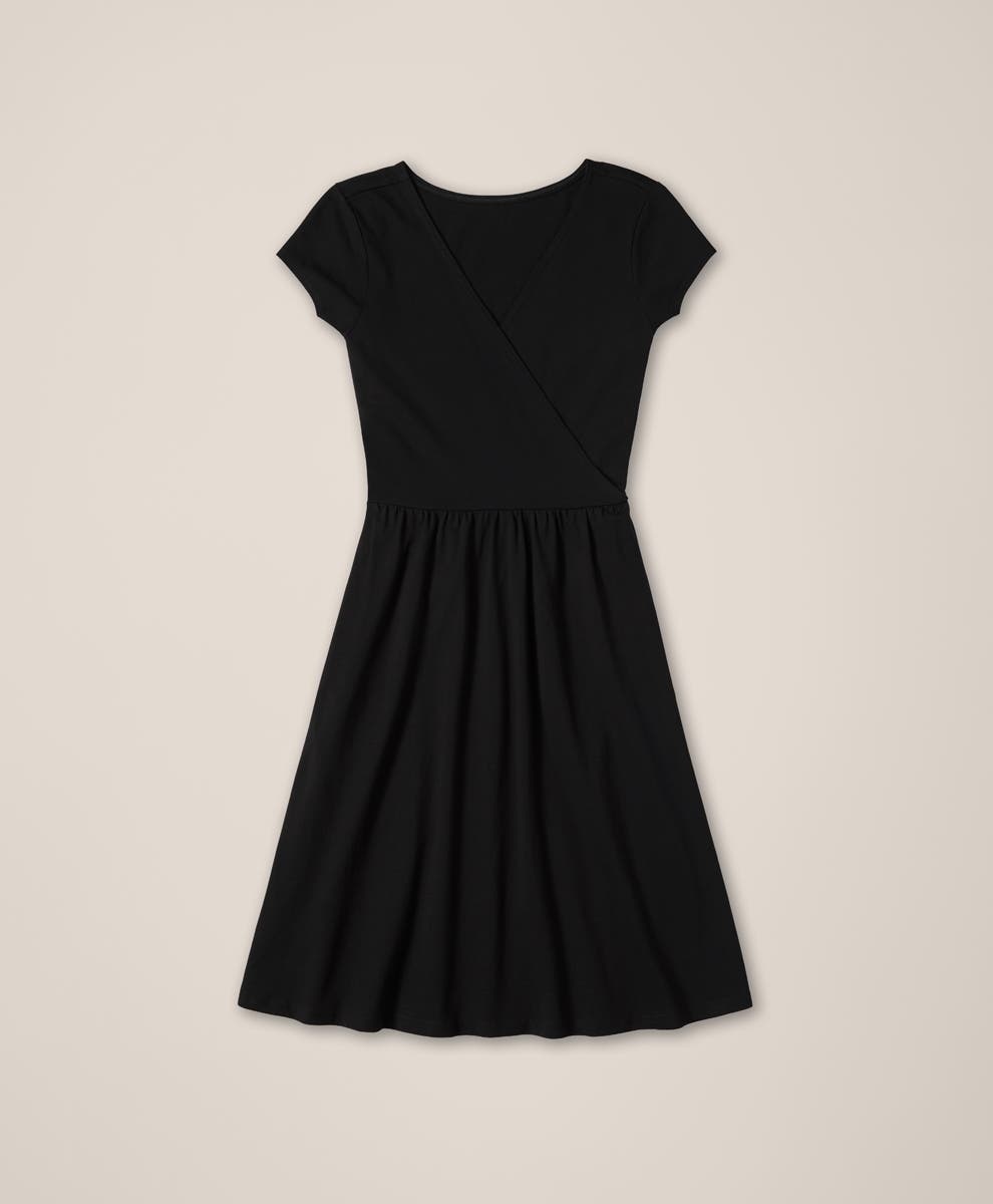 fit and flare crossover dress LESLIE FIT AND FLARE CROSSOVER MESH TAFFETA MIDI DRESS | CULT MIA