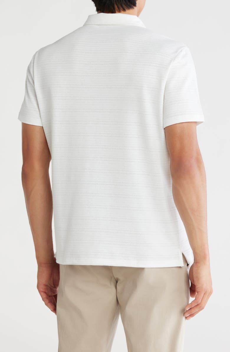 Robert Barakett Freetown Stripe Cotton Blend Polo, Alternate, color,