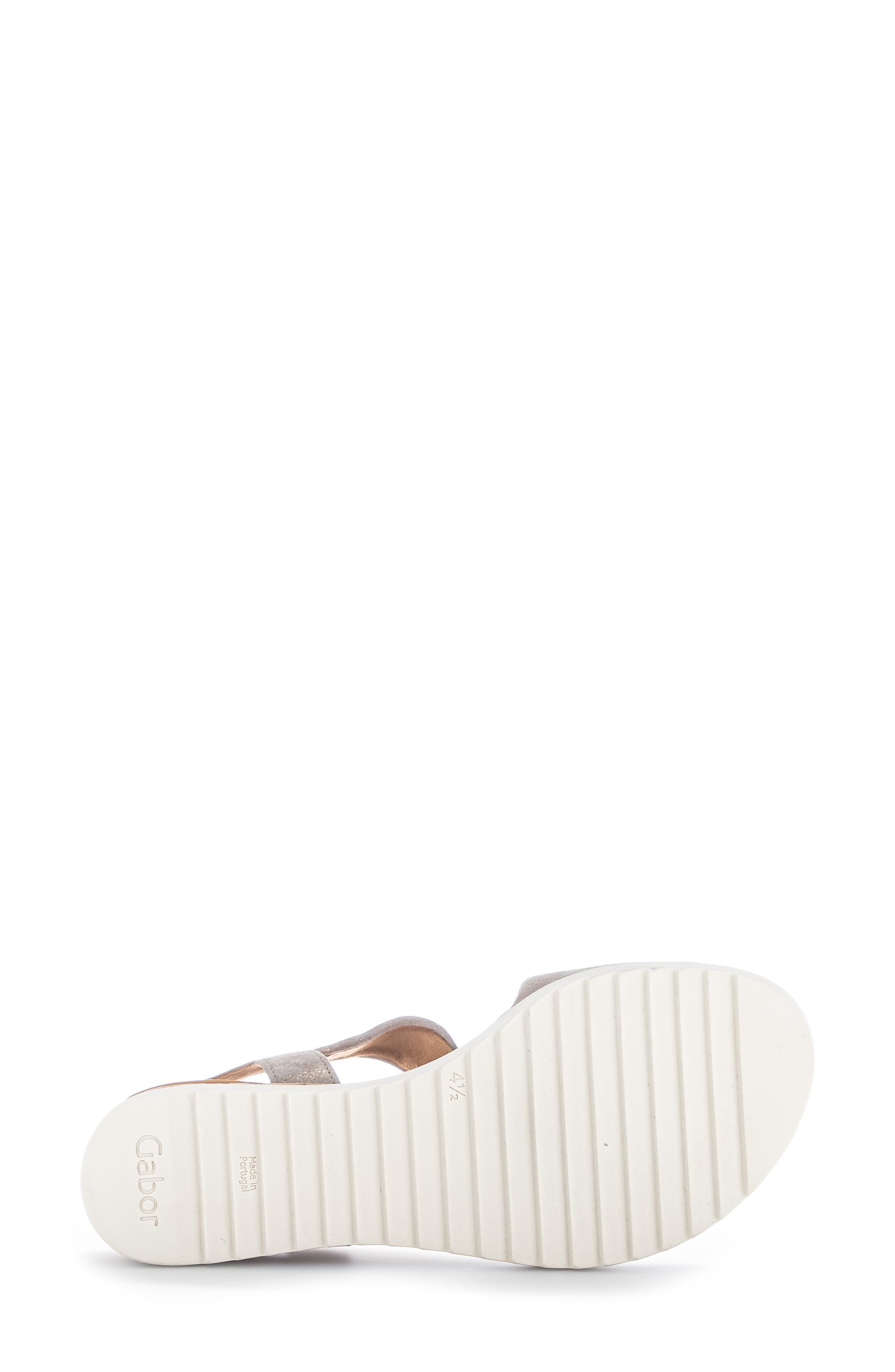 Gabor 42.751 Wedge Sandal, Alternate, color, Muschel