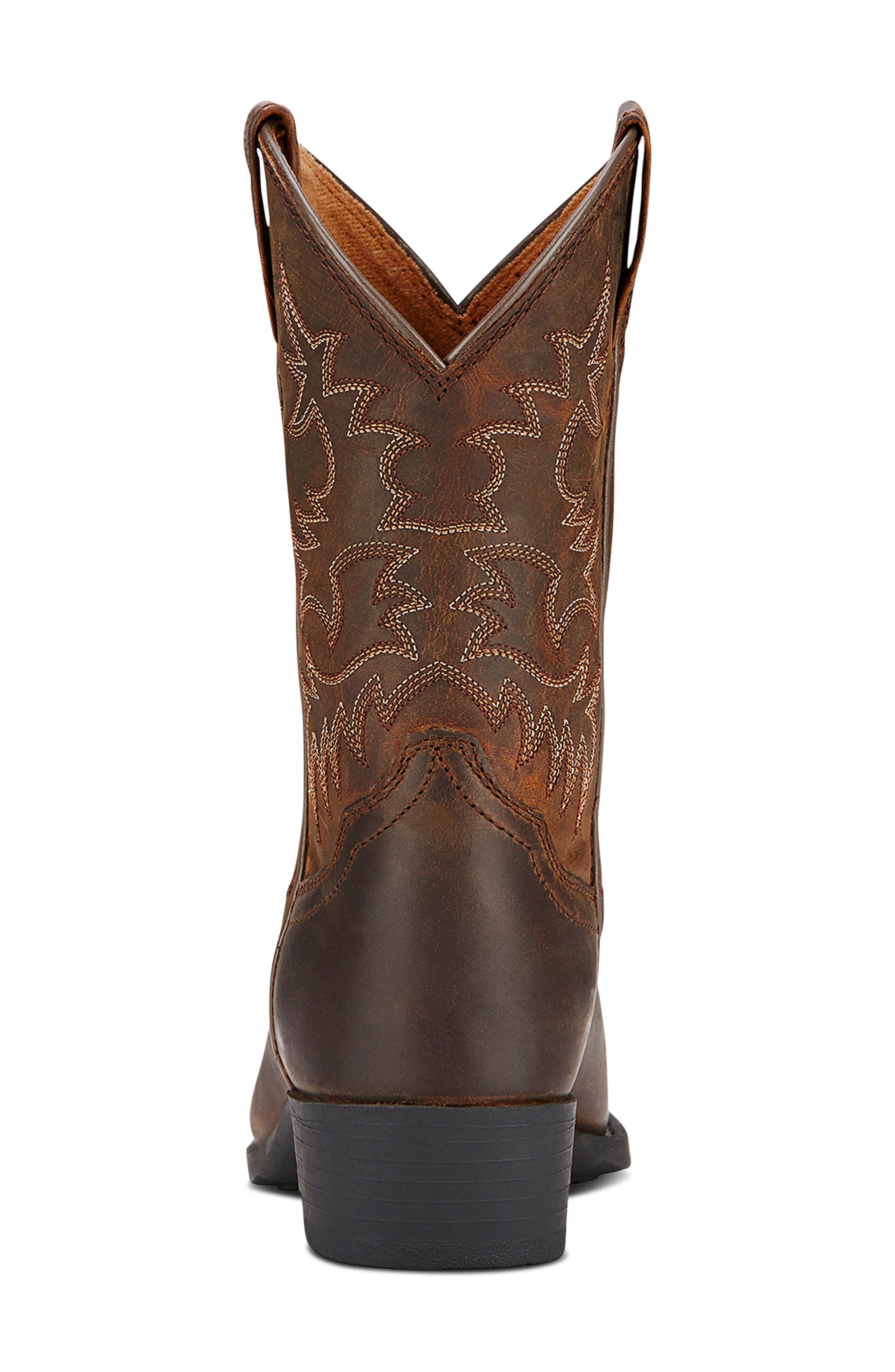 Ariat Kids' Heritage Western Boot, Alternate, color, Brown