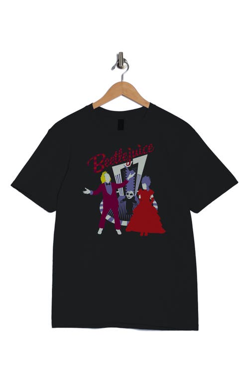 Monster Digital Beetlejuice Graphic T-shirt In Black