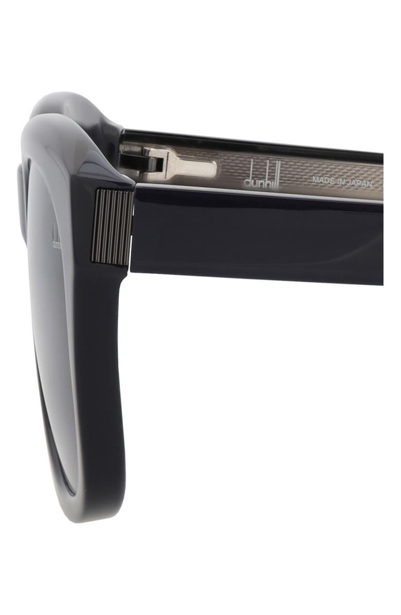 Dunhill 56mm Square Sunglasses, Alternate, color, Blue Blue Blue