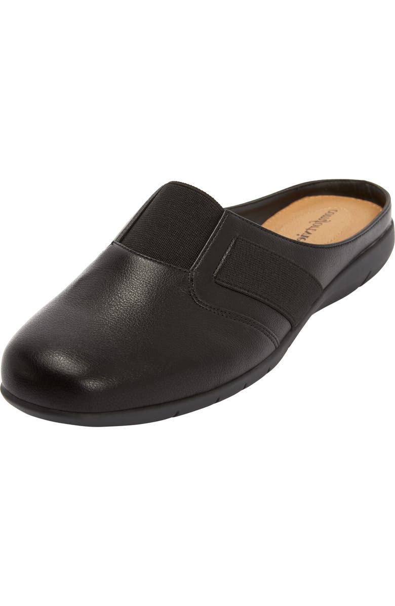 Comfortview The Sarah Slip On Mule, Main, color, Black
