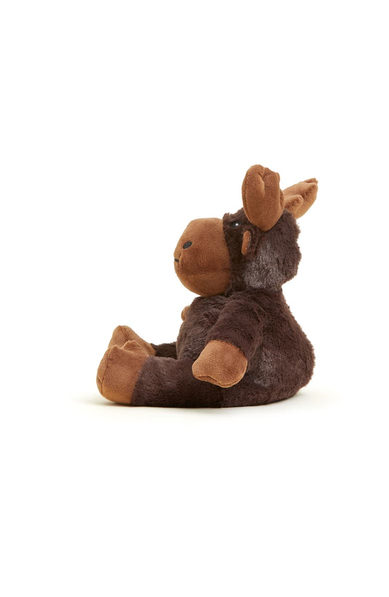 Warmies Moose Junior Plush Toy, Alternate, color, Dark Brown