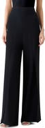 Akris Fellia Silk Georgette Wide Leg Pants