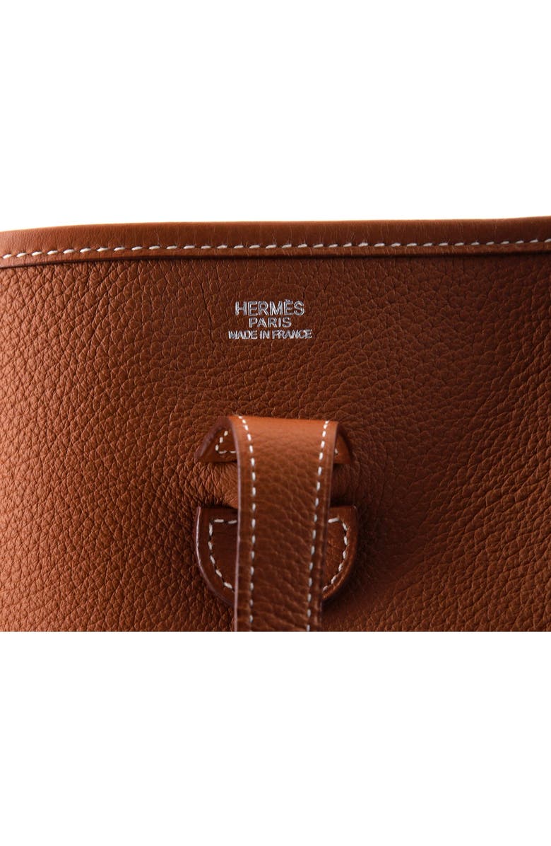 Pre-Owned Hermes Evelyne Bag Gen III Clemence PM, Alternate, color, Gold