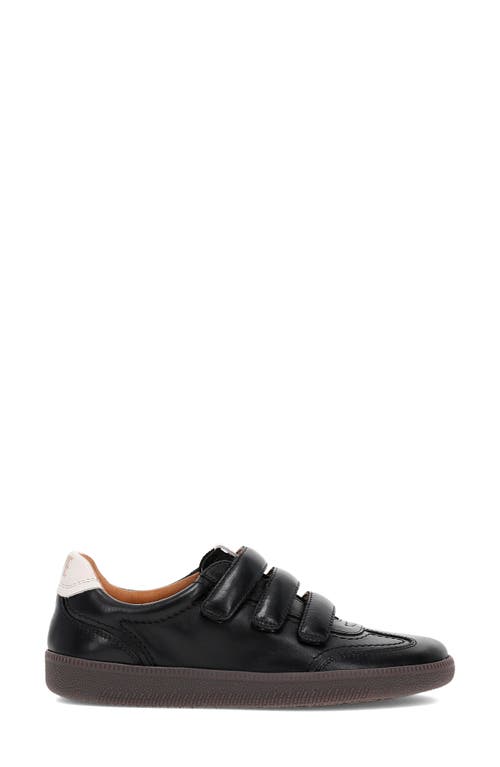 Frye Milly 3 Strap Low Top Sneaker In Black