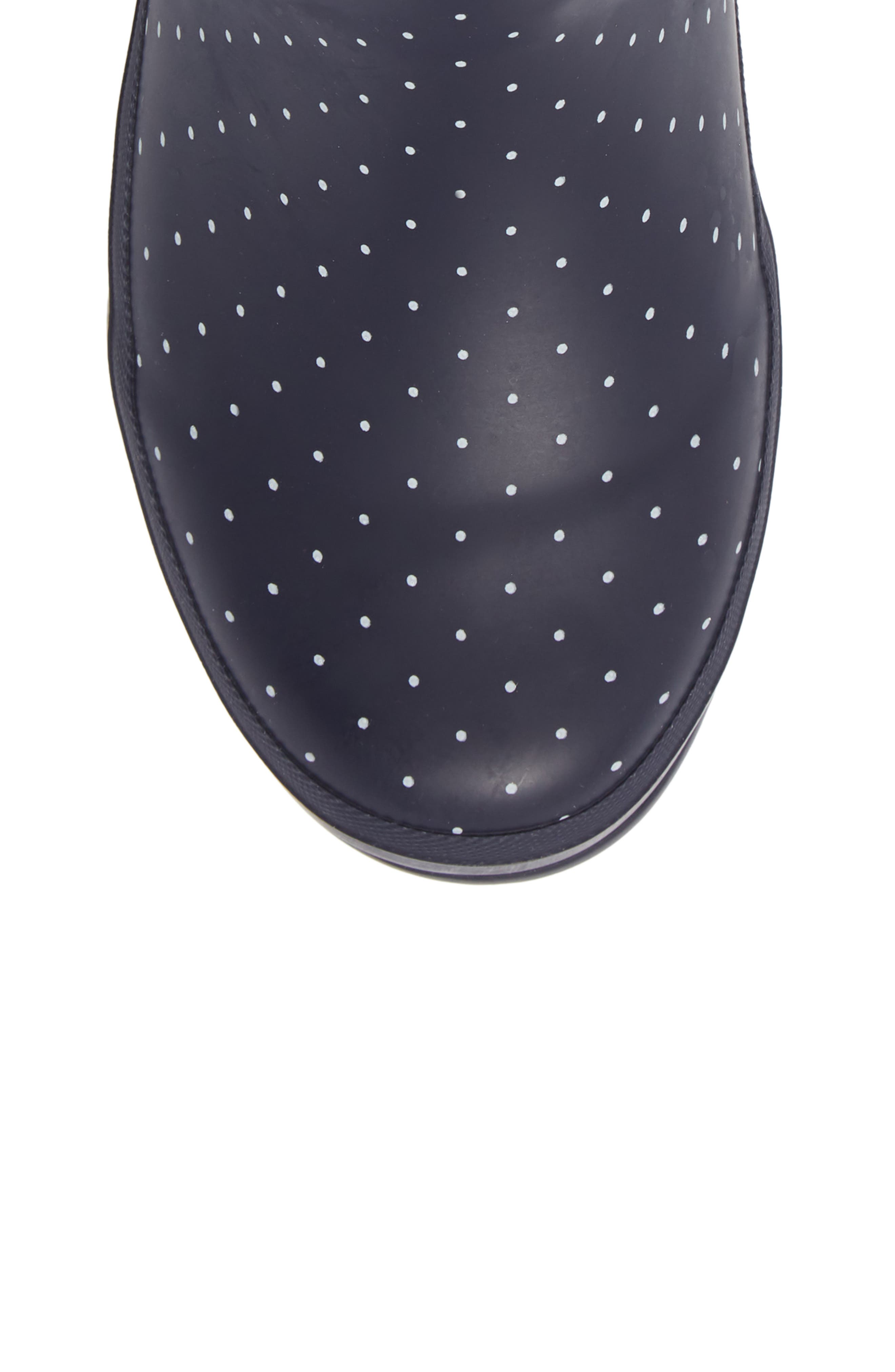 Print Molly Welly Rain Boot, Alternate, color, NAVBLOSSOM