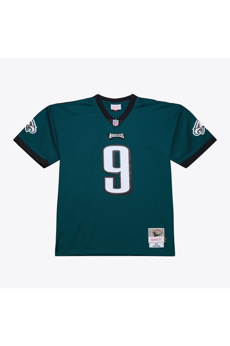 Men's Mitchell & Ness Nick Foles Midnight Green Philadelphia Eagles Legacy Replica Jersey, Main, color, Green