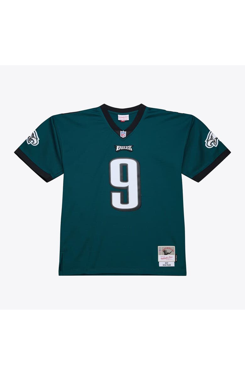 Mitchell 
Ness Men
s Mitchell 
Ness Nick Foles Midnight Green Philadelphia Eagles Legacy Replica Jersey, Main, color, Green