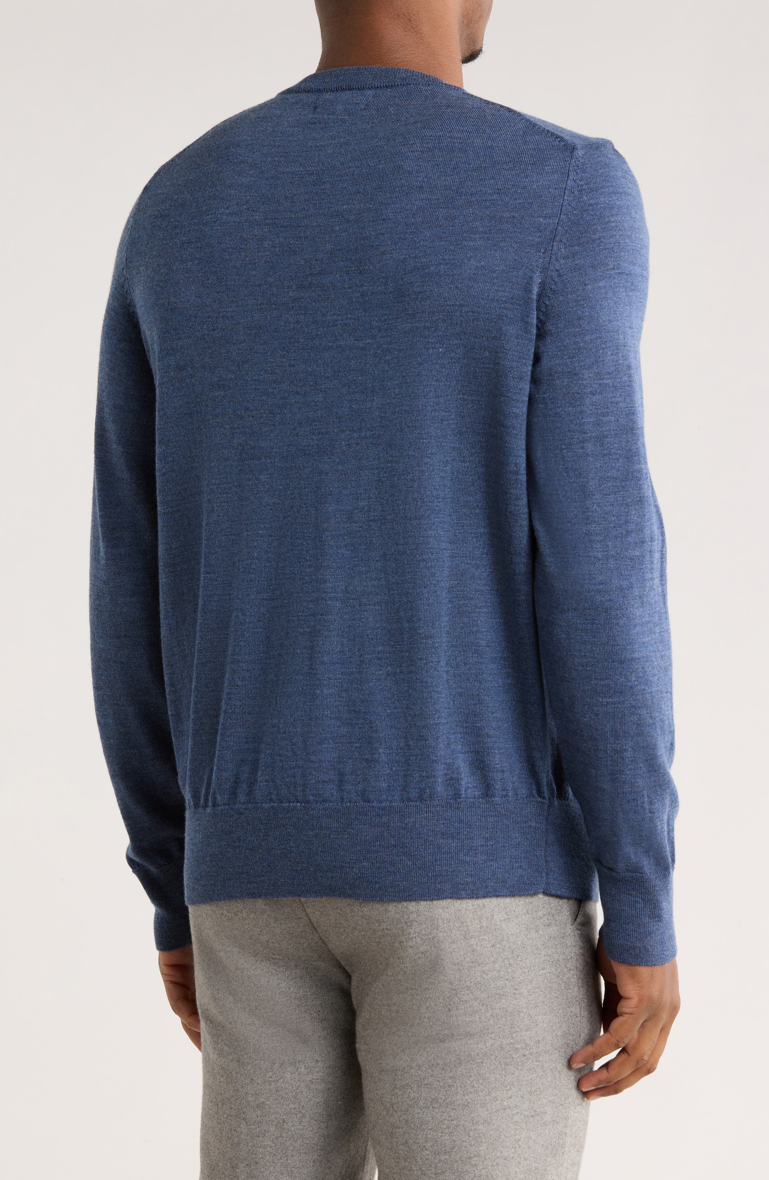 Wool Crewneck Sweater - image 2