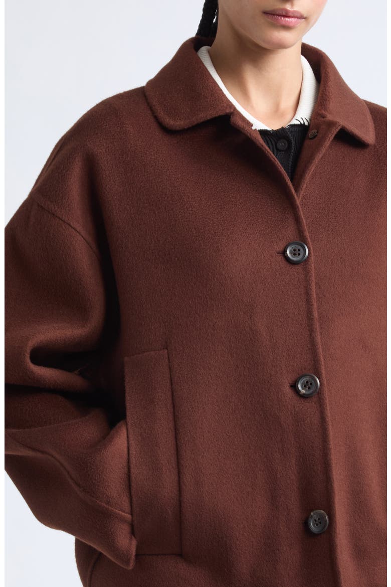 Wool & Cashmere Double Face Jacket, Alternate, color, 00M40 MARRONE