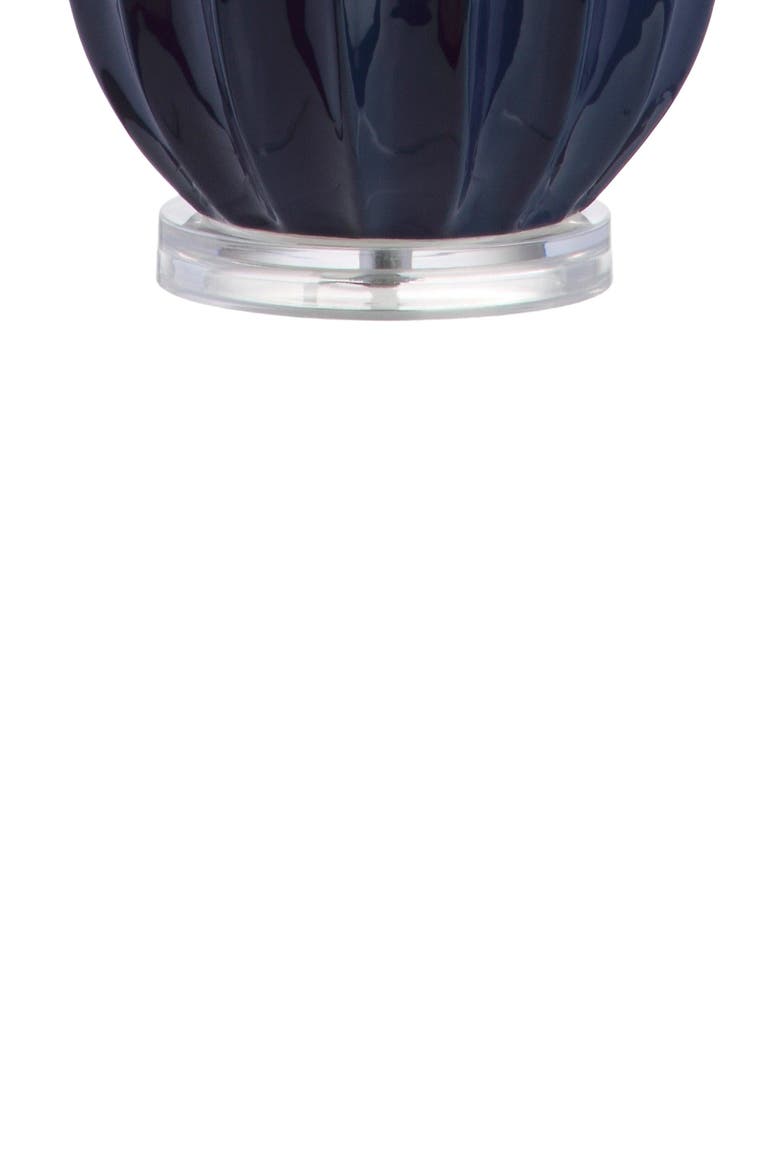 Tate Ceramic LED Table Lamp, Alternate, color, Navy