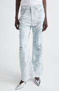 Haikure Winny Destroyed Wide Leg Jeans