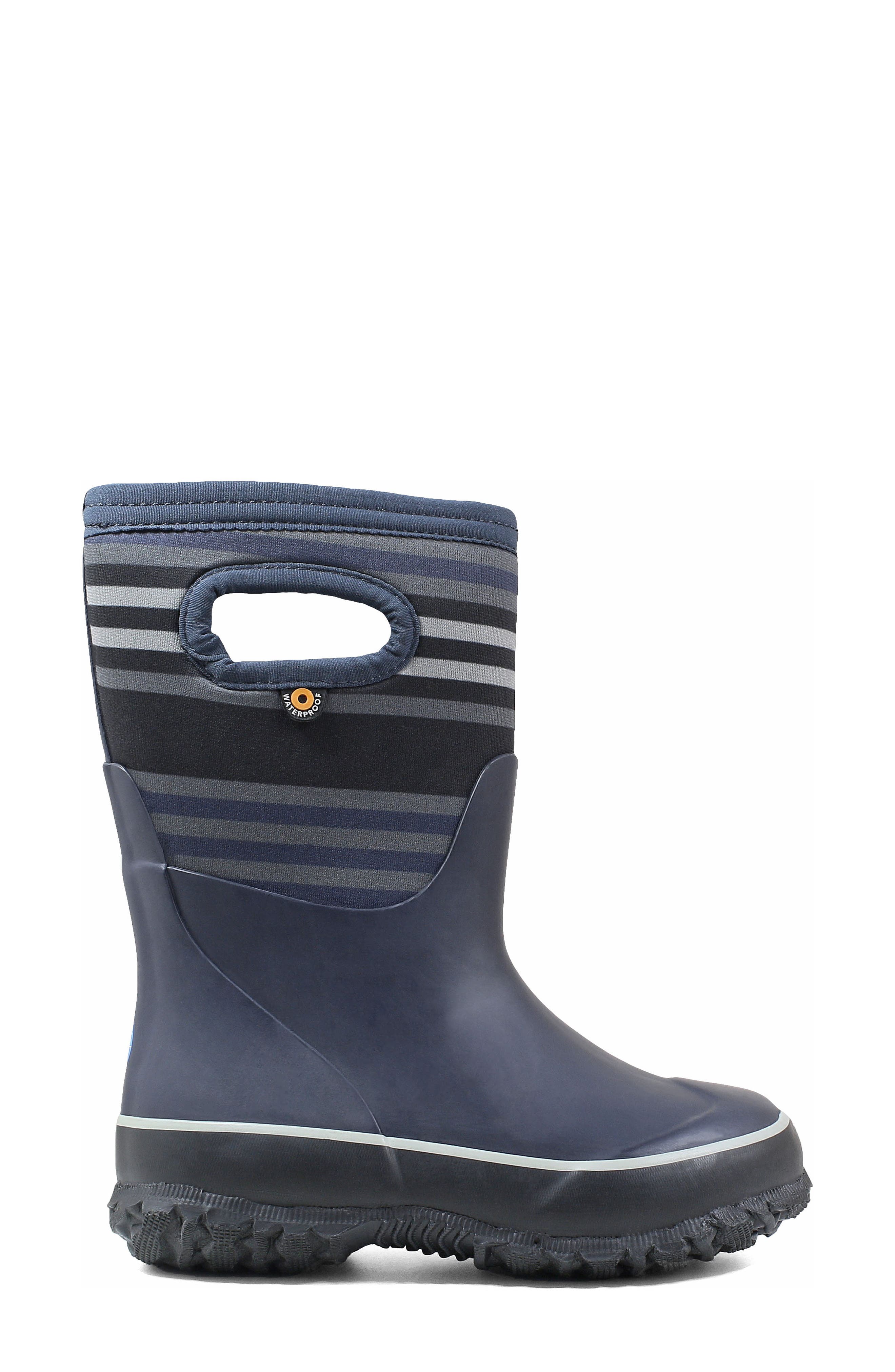 Bogs Grasp Stripe Waterproof Insulated Boot, Alternate, color, 