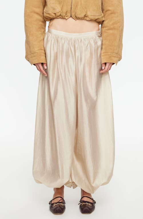 LIONESS Ember Balloon Pants in Taupe at Nordstrom, Size Small