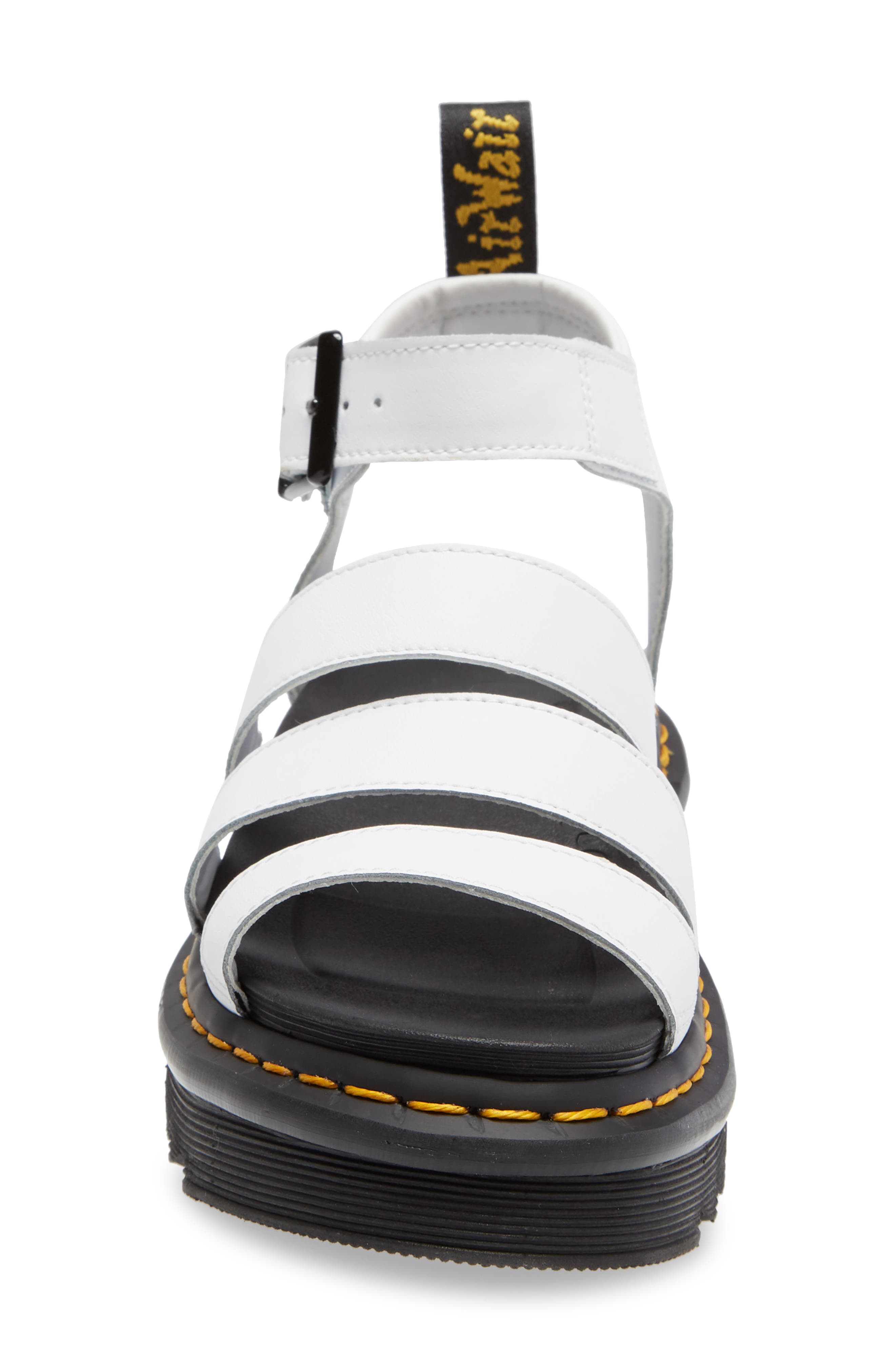 Blaire Sandal, Alternate, color, WHITE