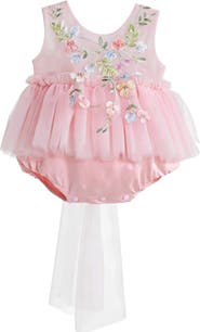 Tulleen Fosella Floral Tulle Romper