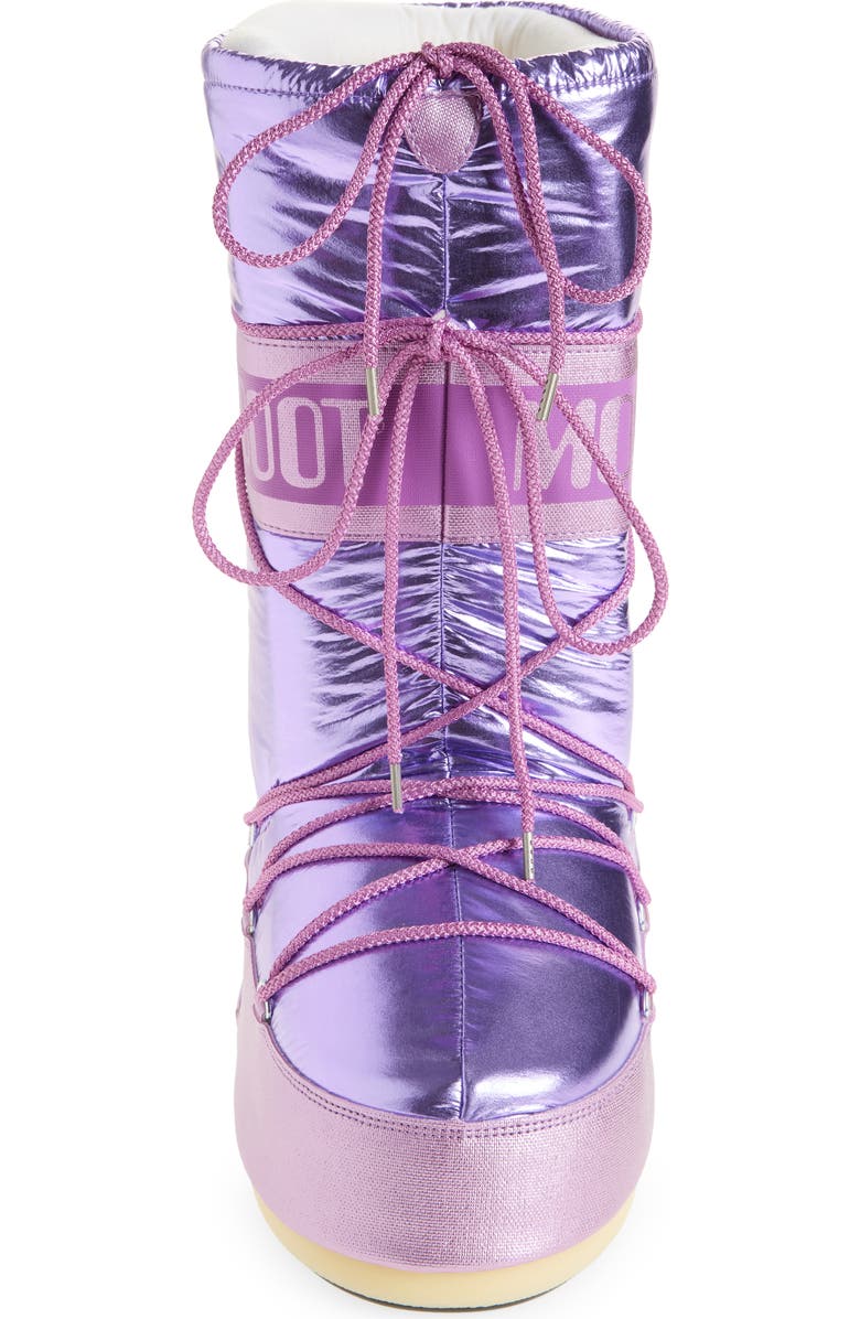 Moon Boot<sup>®</sup> Icon Metallic Boot, Alternate, color,