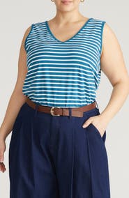 Universal Standard Double V Stretch Cotton Tank
