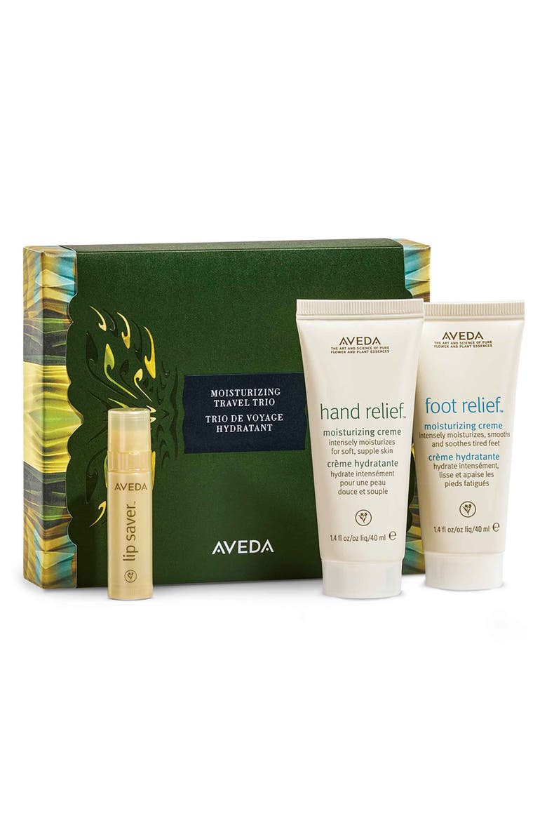 Aveda moisturizing travel trio $36 Value, Main, color,