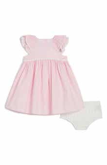Pippa & Julie Dahlia Dot Dress & Bloomers Set