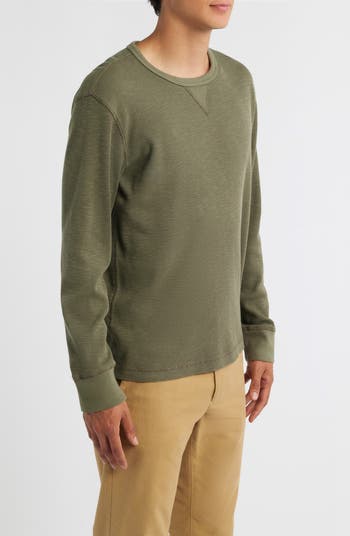 Well Worn Cotton Blend Thermal Sweatshirt