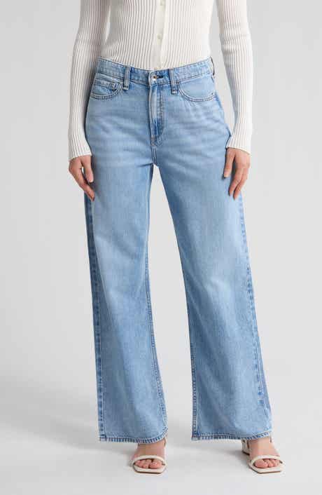 rag & bone Lori High Waist Wide Leg Jeans