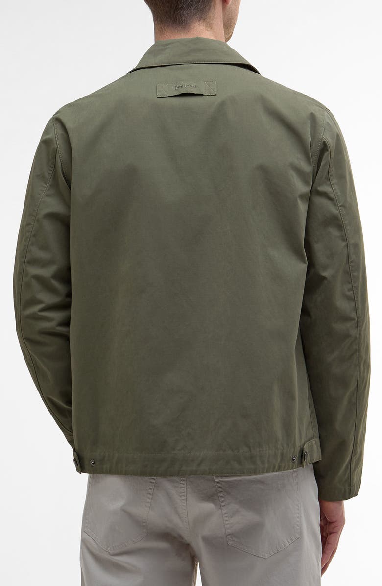 Barbour Fernport Casual Cotton Blend Jacket, Alternate, color, Light Moss