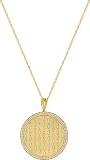 Bony Levy Kiera Diamond Medallion Necklace