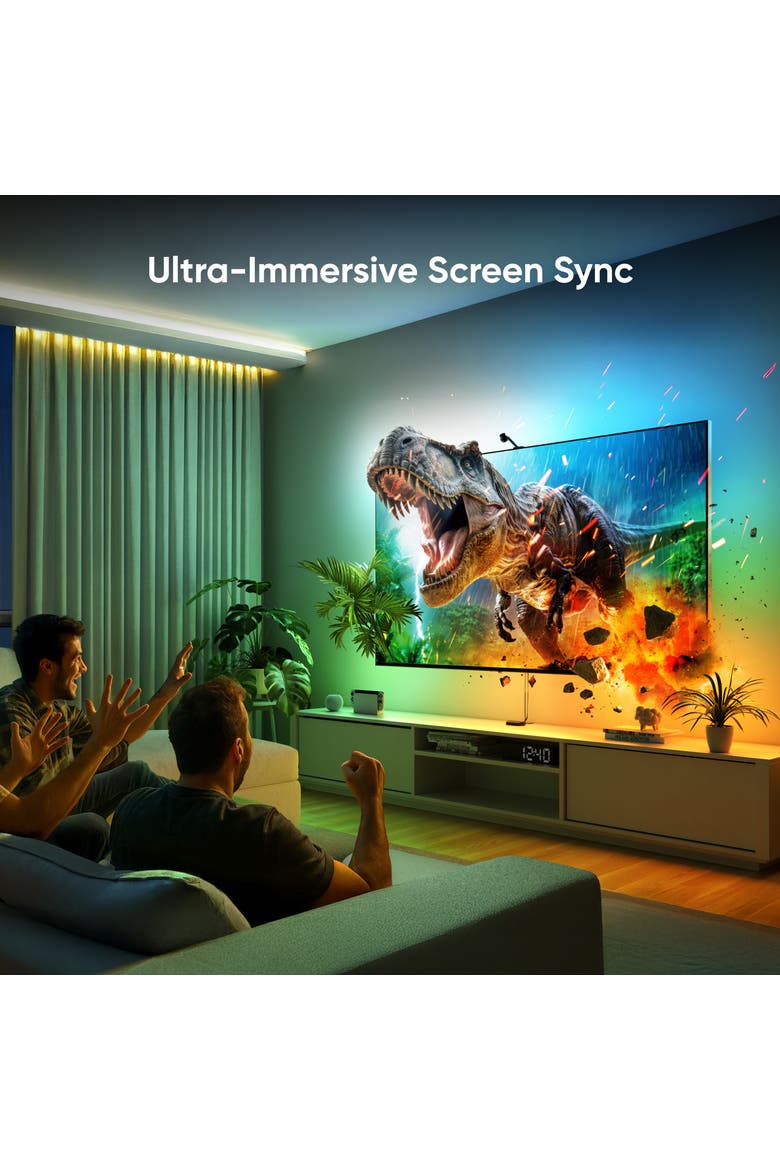 4D V2 Screen Mirror Lightstrip Kit, Alternate, color, Multicolor