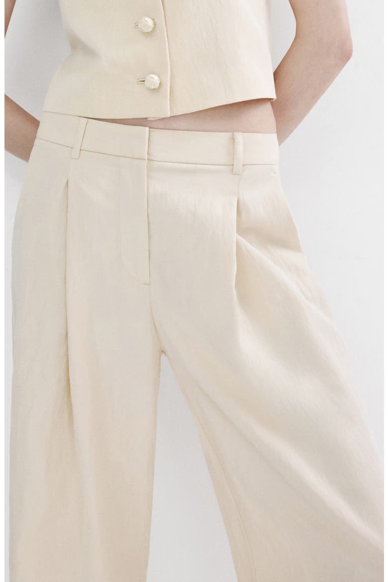 Tailored Straight Leg Pants, Alternate, color, LIGHT/ PASTEL GREY