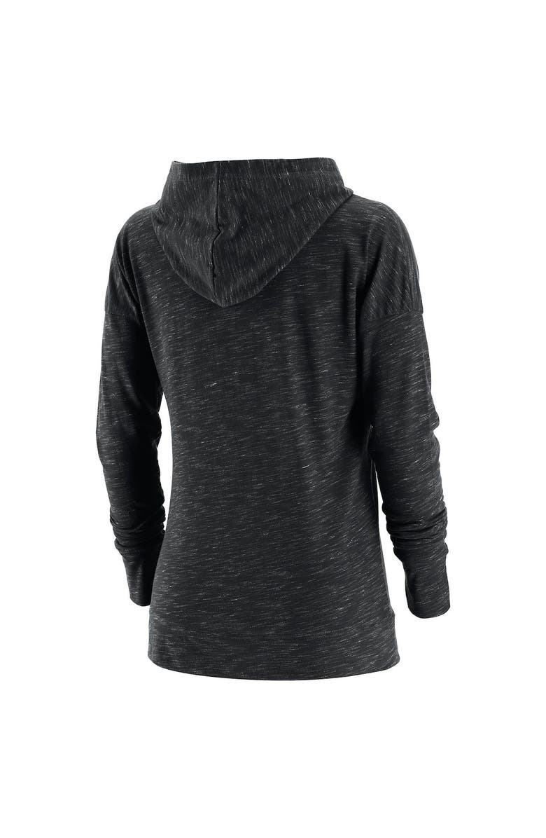 ADPRO Sports Women's Black Philadelphia Wings Primary Logo Full-Zip Hoodie, Alternate, color, Black