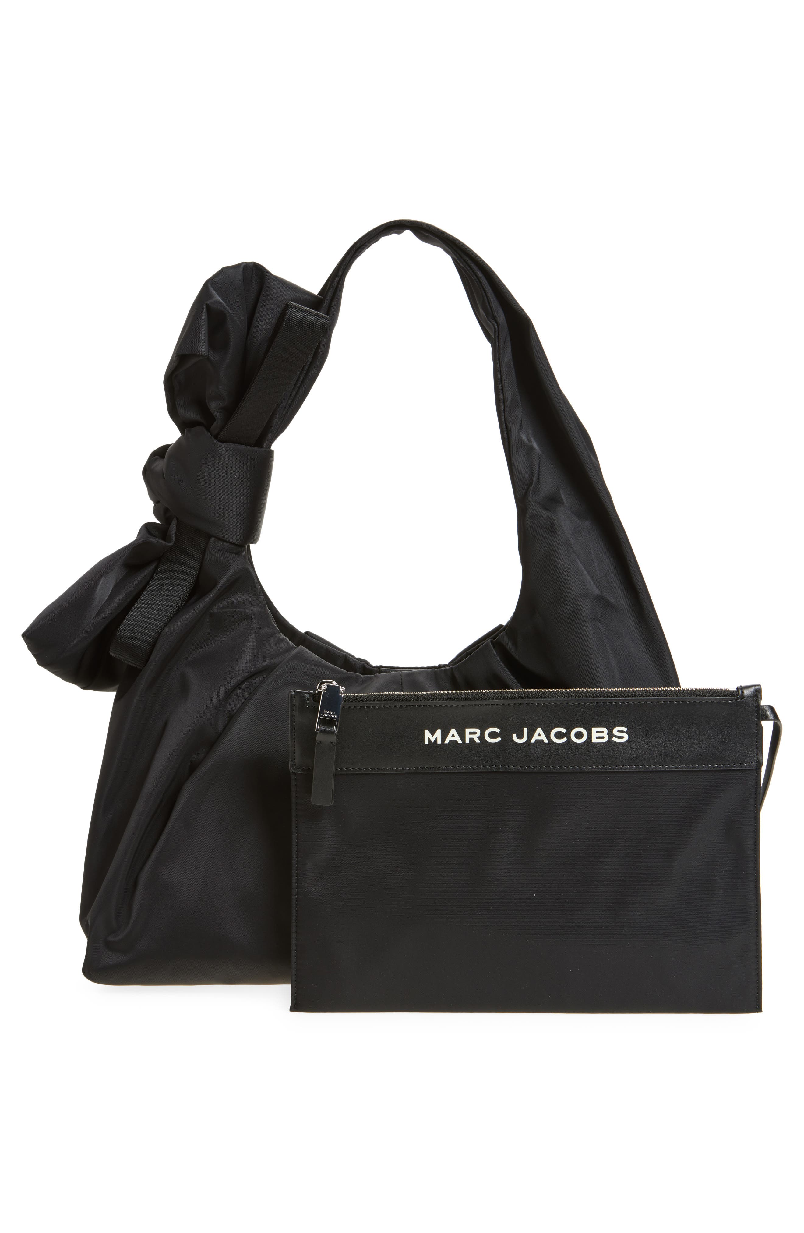 Marc Jacobs The Bow Nylon Sack Bag, Alternate, color, 