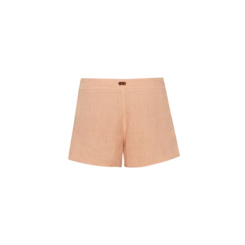 Vilebrequin Linen Bermuda Shorts In Blush