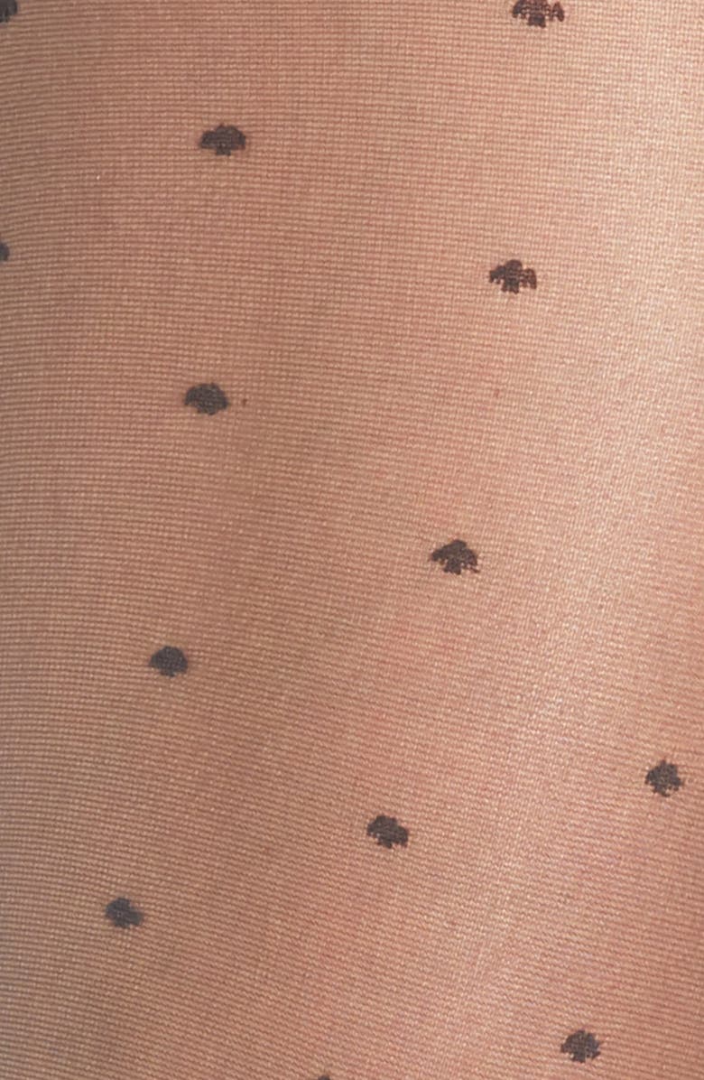 Nordstrom 'Sheer Dot' Control Top Pantyhose, Alternate, color, 