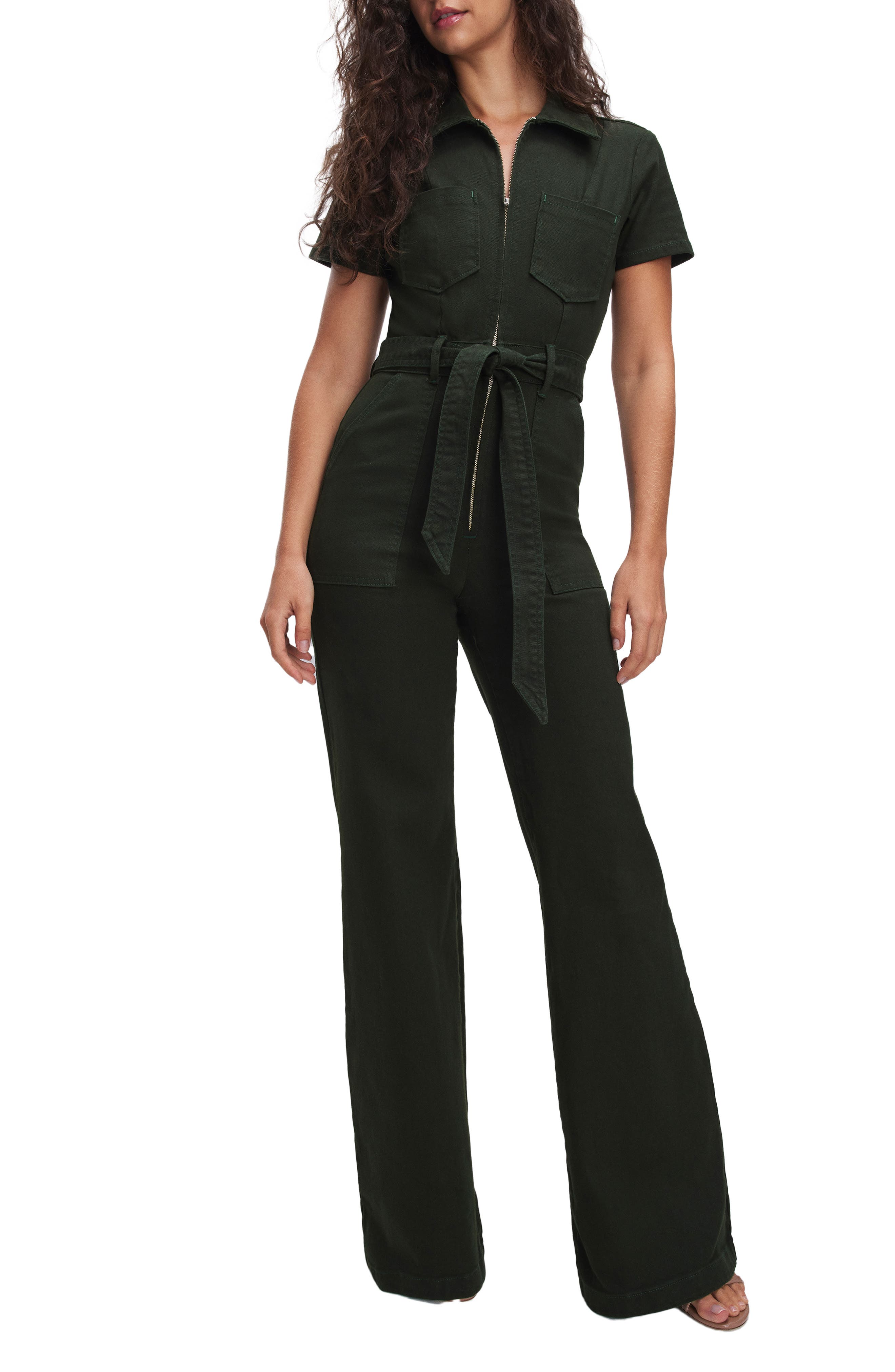 Good American Fit for Success Palazzo Jumpsuit